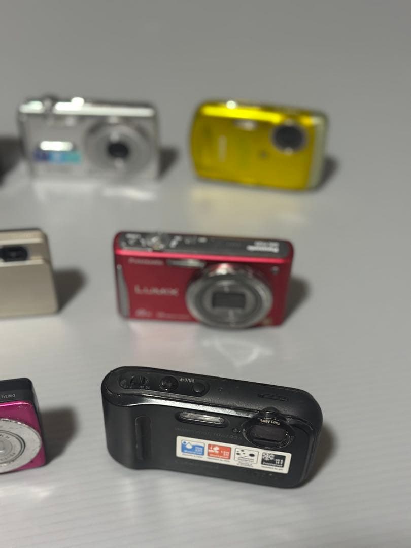 10台 デジカメラ まとめ【動作未確認ジャンク扱】②