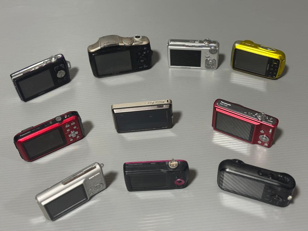10台 デジカメラ まとめ【動作未確認ジャンク扱】②