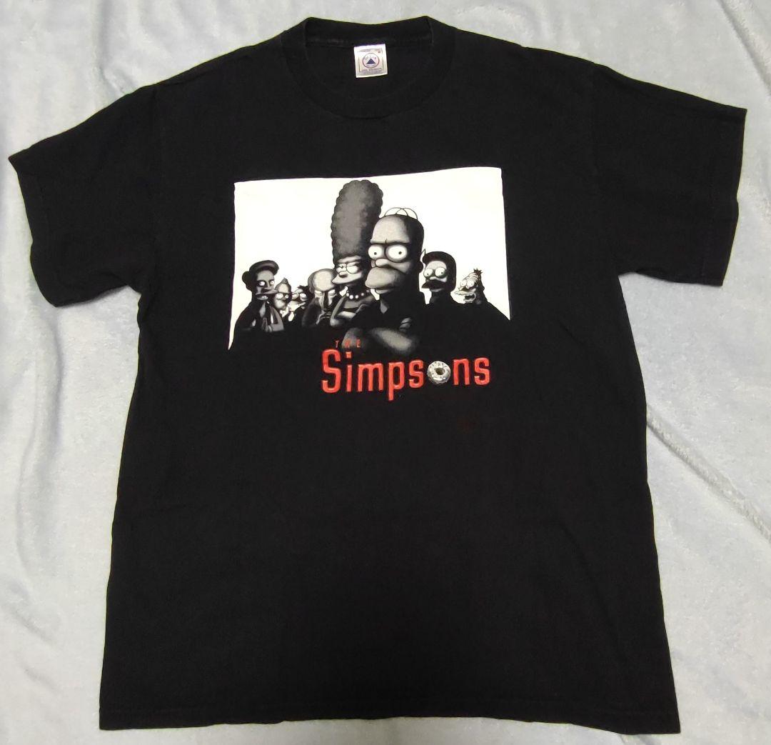 The Simpsons　The Sopranos 　パロディTシャツ　M