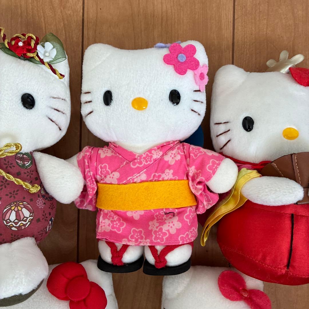 キティちゃん ぬいぐるみ 7点 まとめ売り