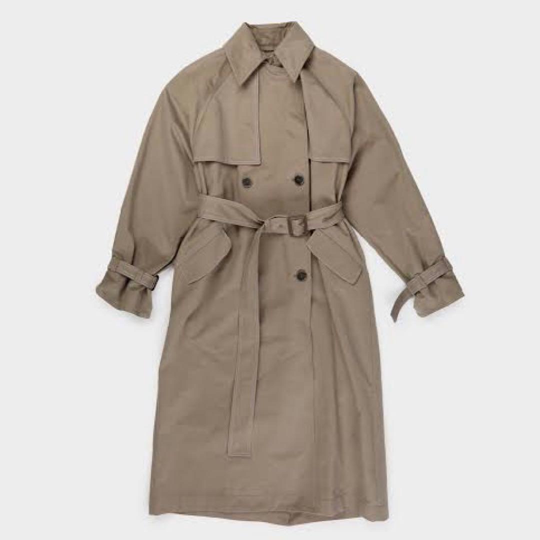 Acne Studios ダブルブレスト オーバーサイズ トレンチコート