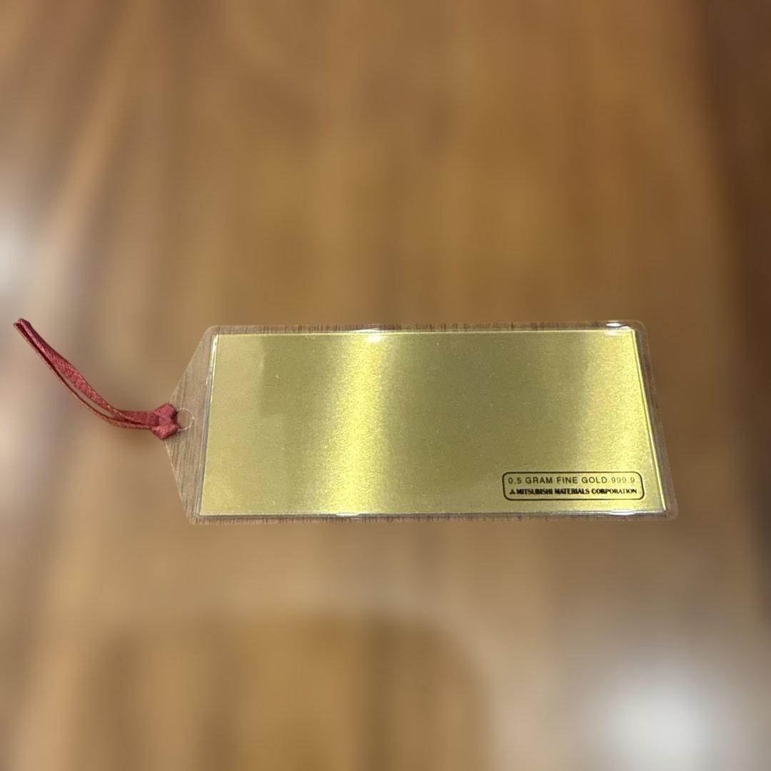 三菱マテリアル ゴールドブックマーカー