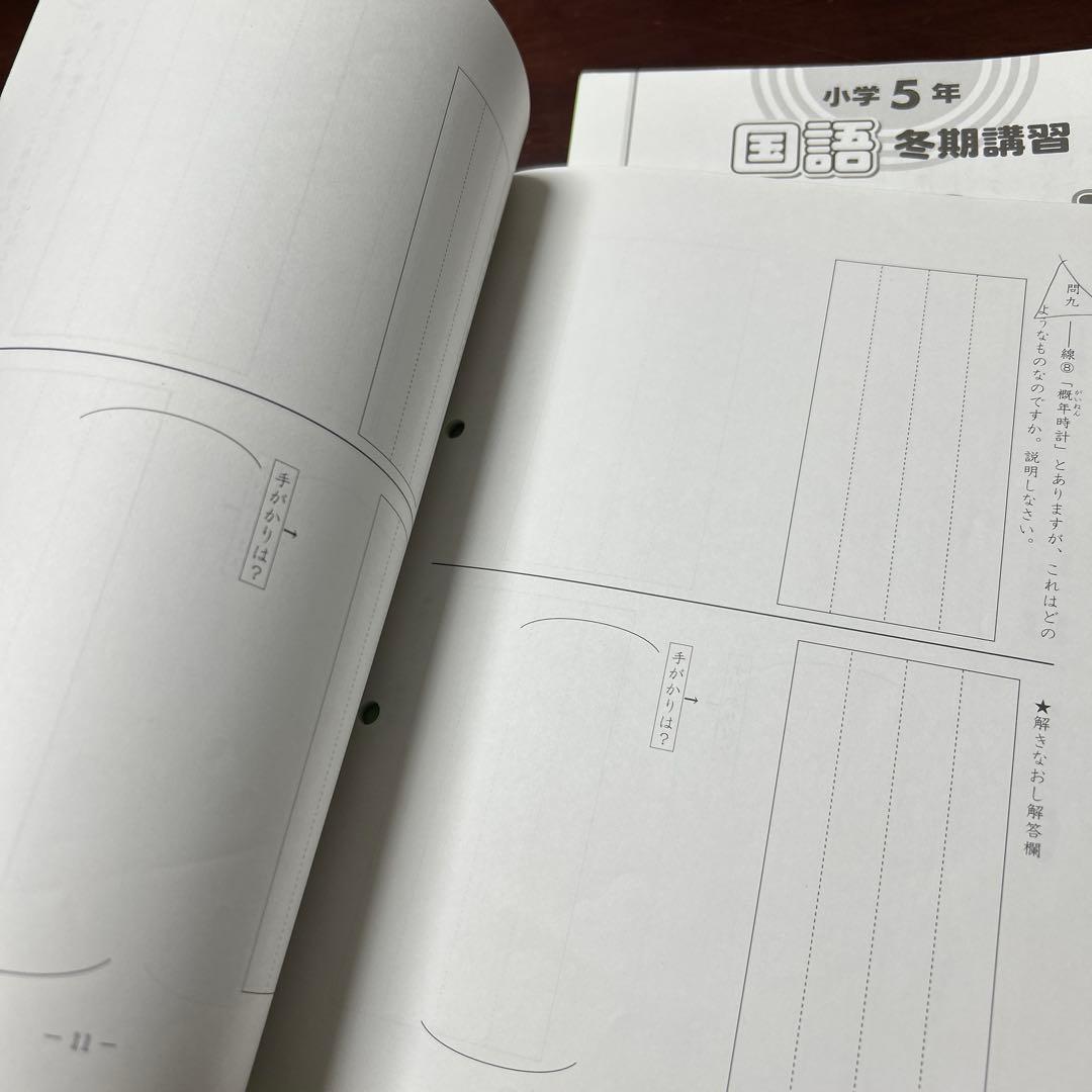 ⑫か　サピックス　SAPIX Winter SapiX 小学5年 算数・国語
