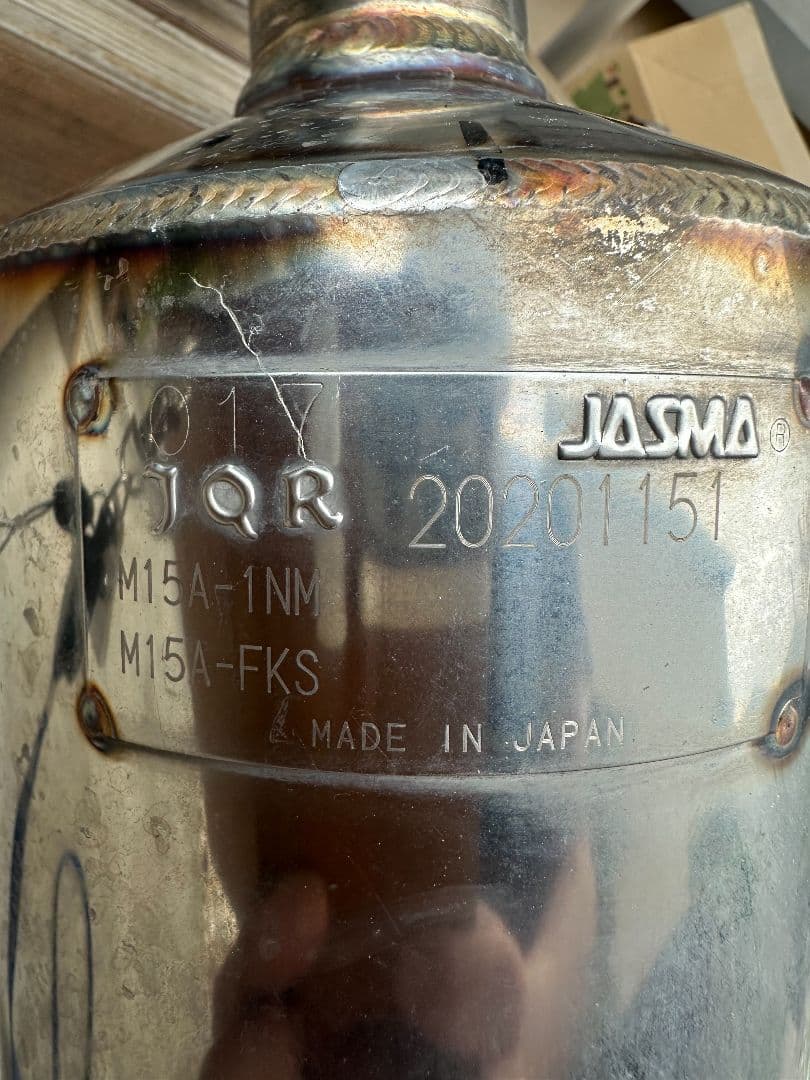 柿本改マフラー　アクア mxpk11用