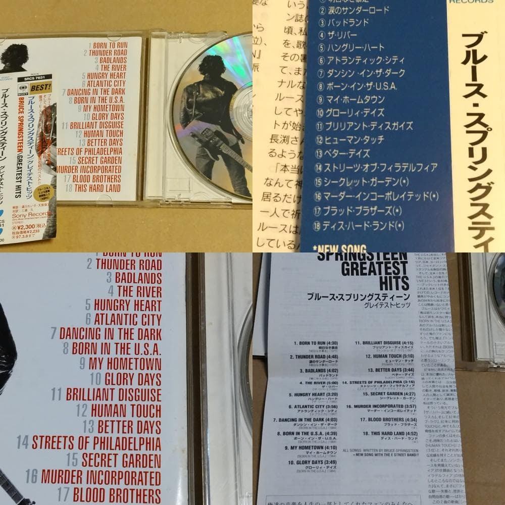 ●ブルース・スプリングスティーン 公式＆レアCD/DVD 豪華10点網羅セット●