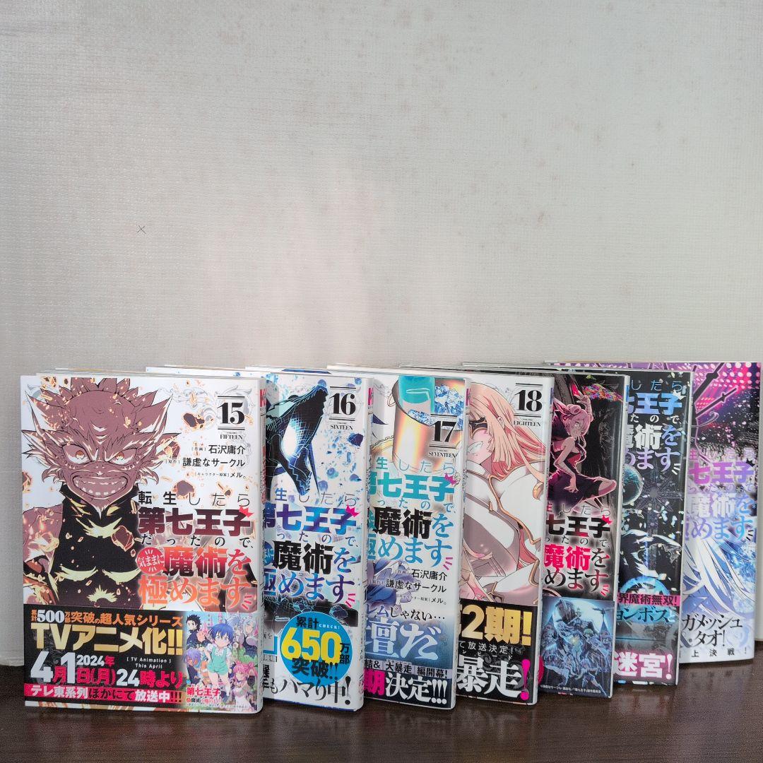 転生したら第七王子だったので、気ままに魔術を極めます1〜21巻
