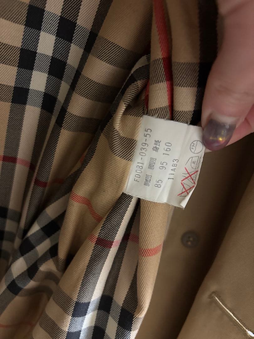 BURBERRY プローサム トレンチコート ビンテージ 90年代 バーバリー