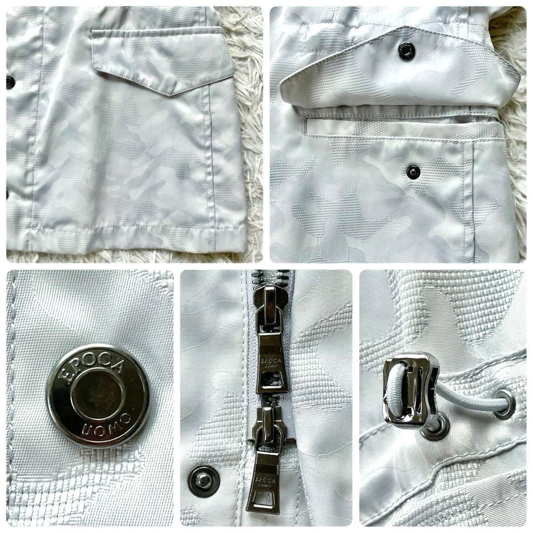 【美品 近年 XL】エポカウォモ　ハンティングジャケット　迷彩　洗える　M-65