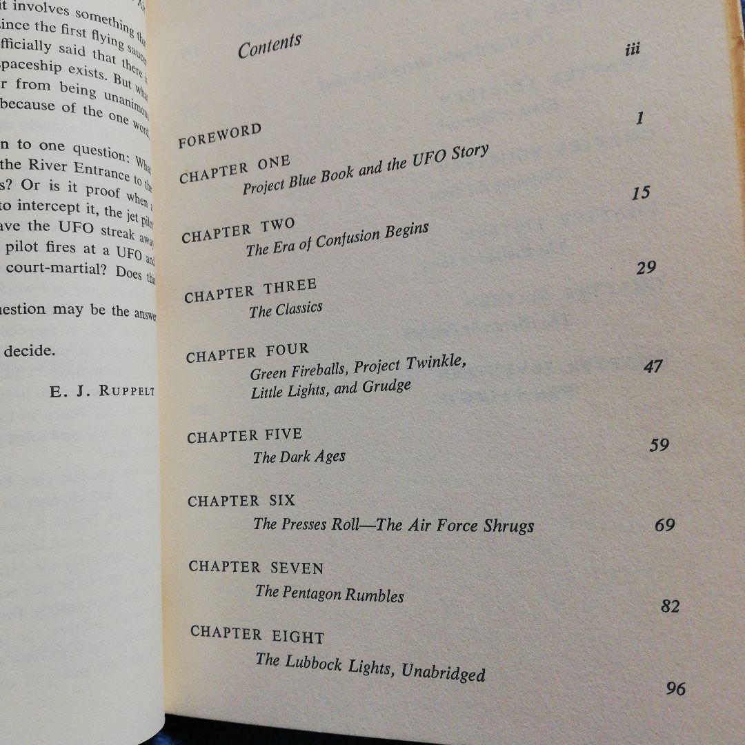 洋書 Report on Unidentified Flying Objects