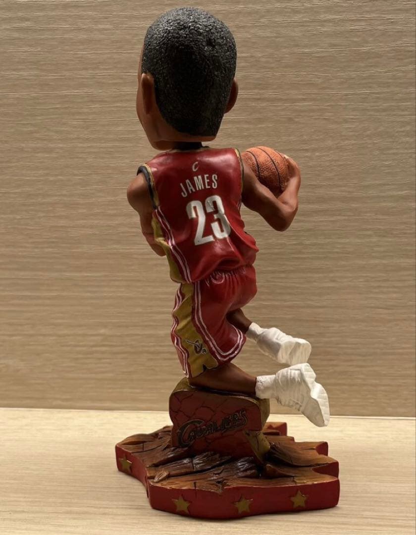 くろわっさん_NBA キャバリアーズ レブロン・ジェームズ ボブルヘッド