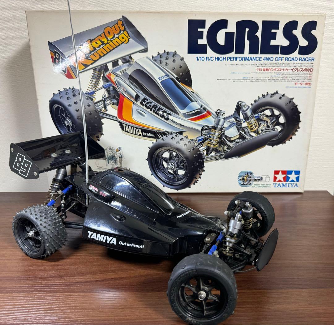 タミヤ 1/10 電動RCカー イグレス（1989年） & アドスペック