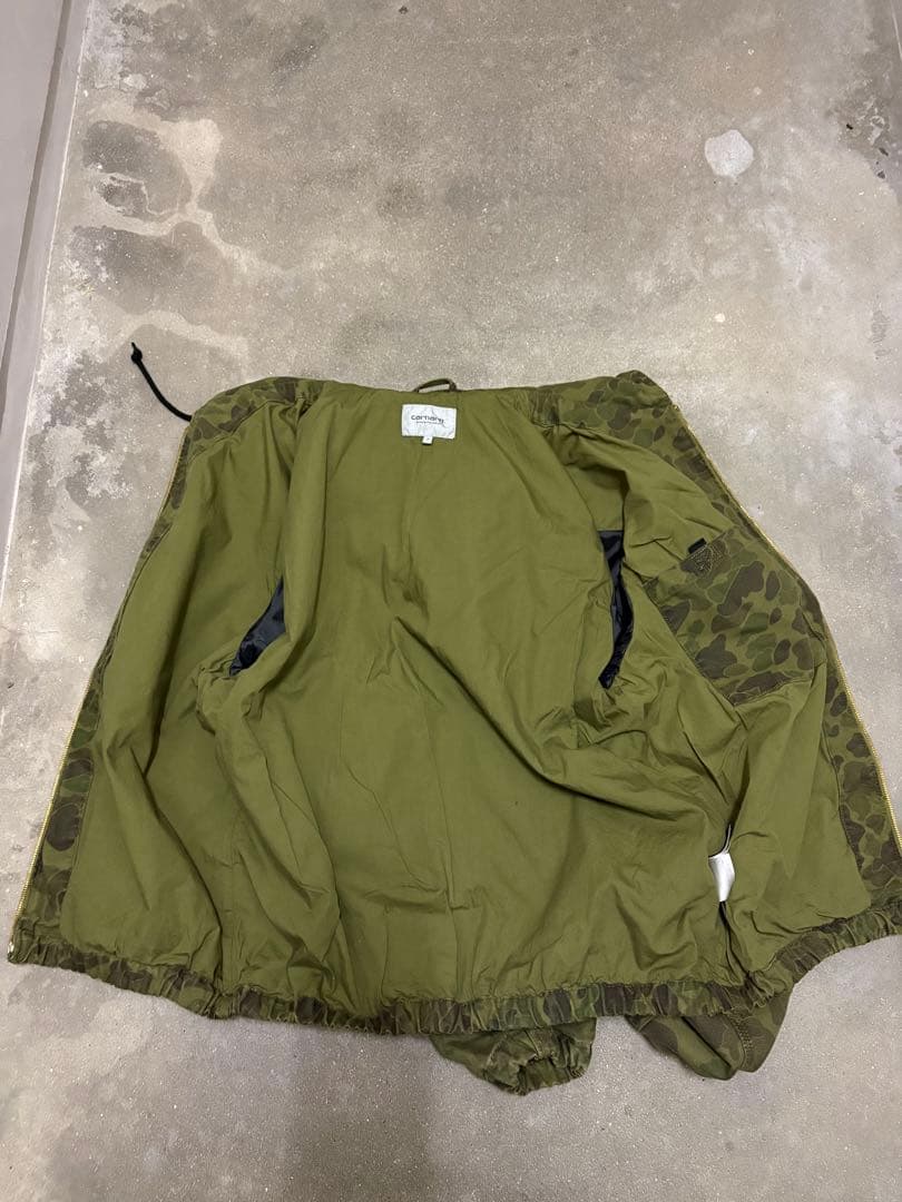 carhartt duck activejacket カモ柄 24fw