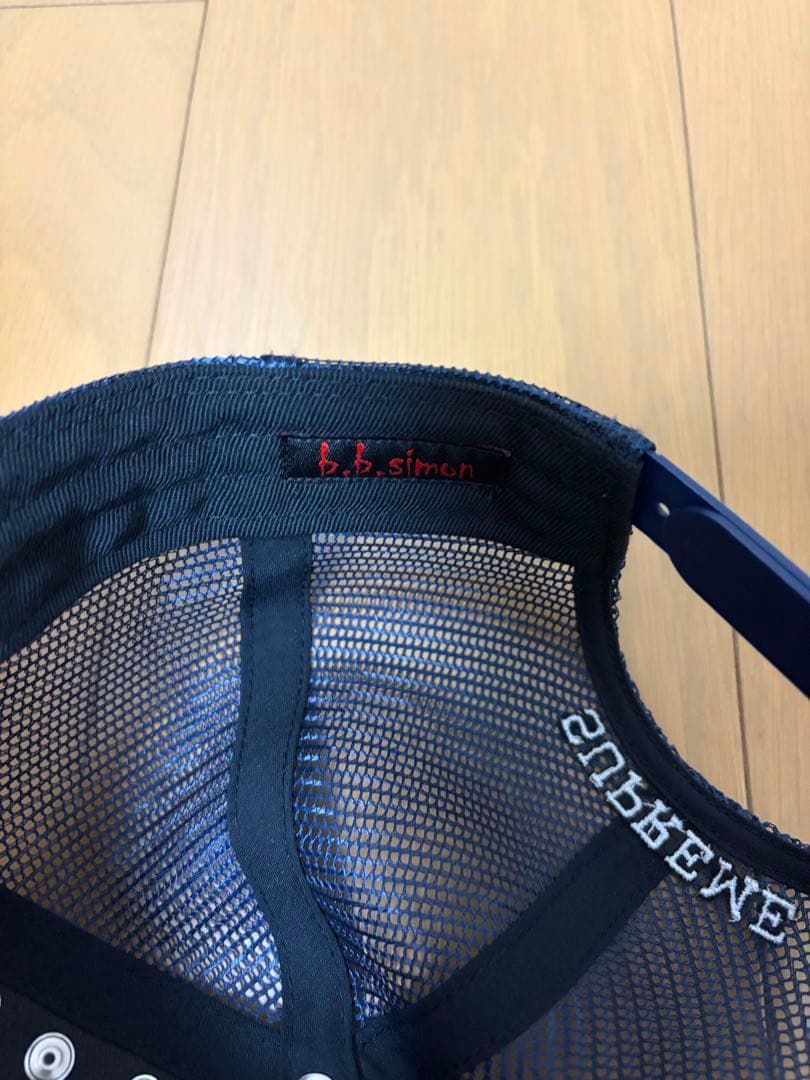 帽子 SUPREME B.B. Simon Studded Canvas 5Panel