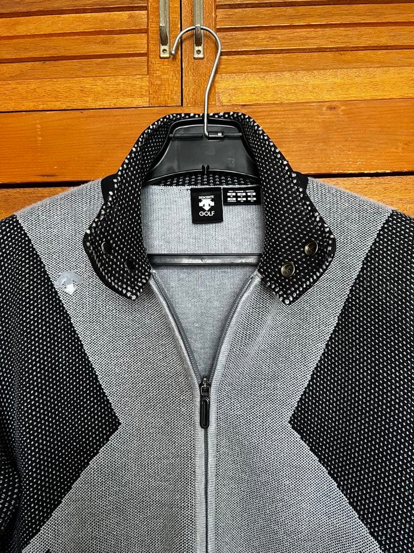 ◼️DESCENTE GOLF◼️デサントゴルフ◼️ジップセーター◼️M