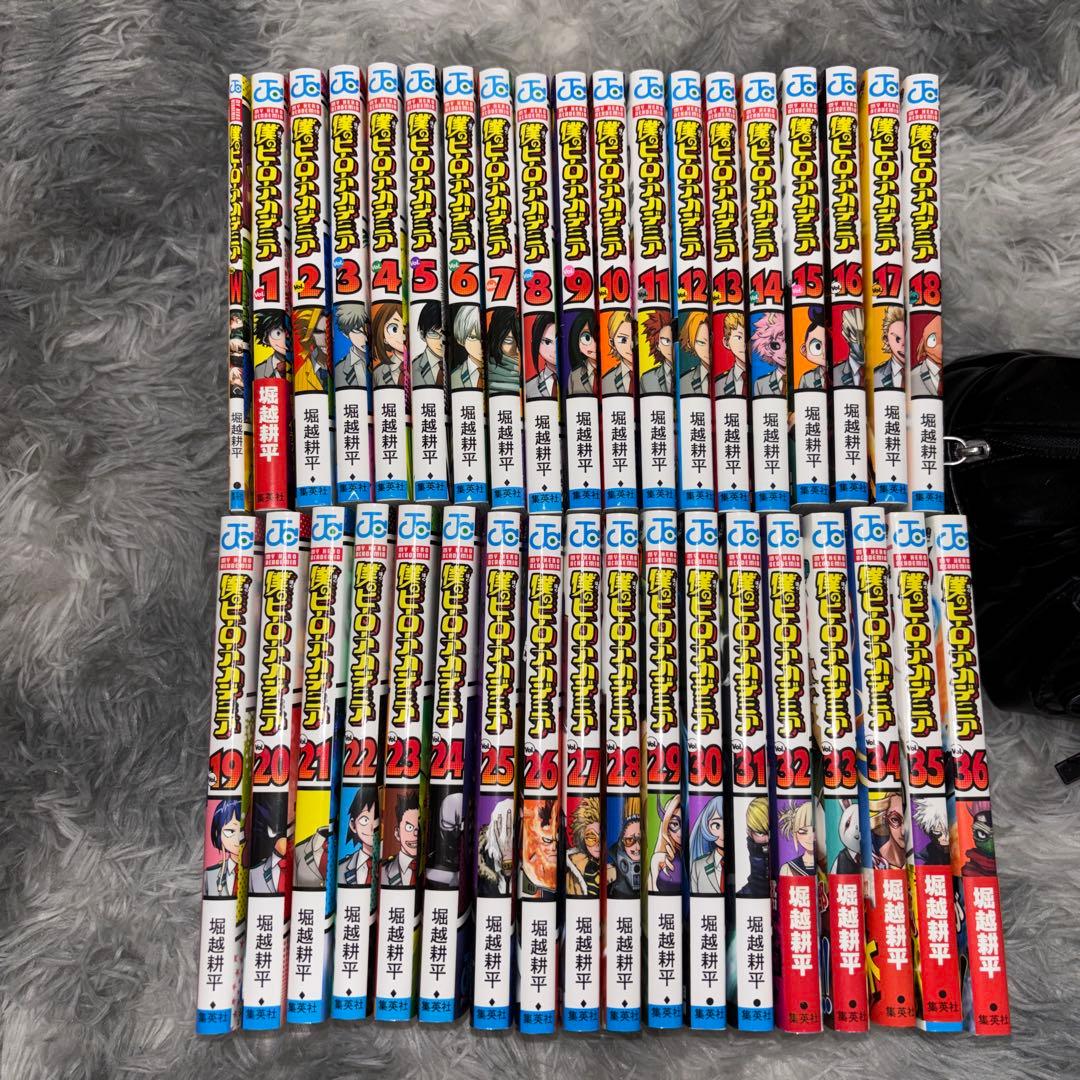 僕のヒーローアカデミア 36巻セット＋WorldHeroes 映画特典