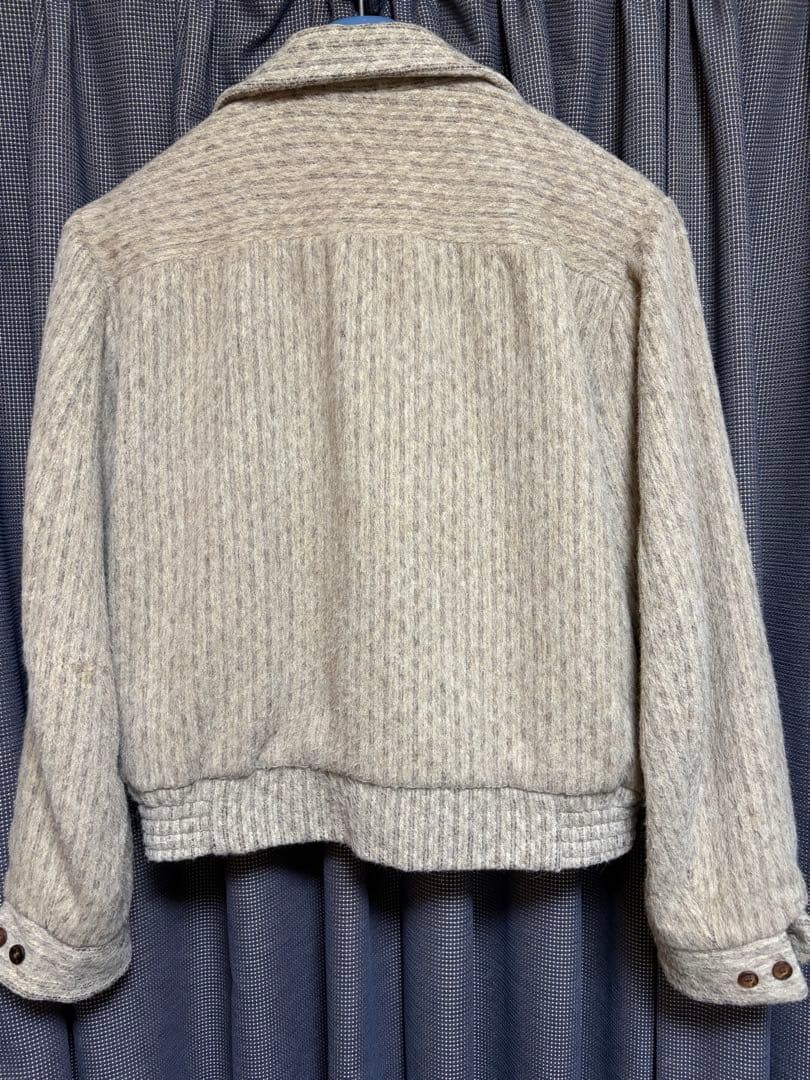 50s ウール　カシミヤ　ブルゾン