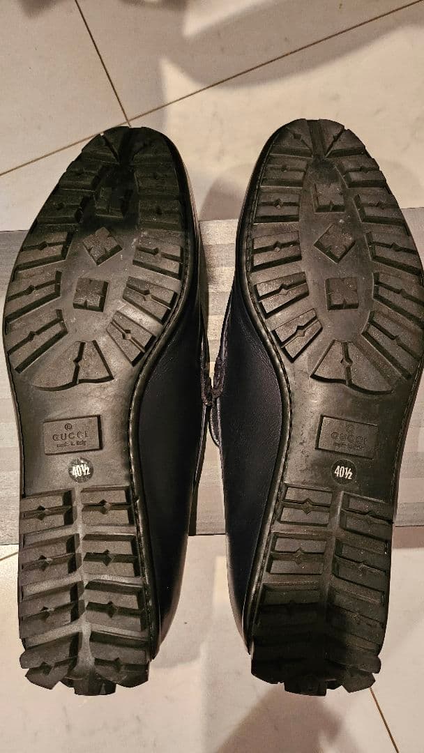 GUCCI グッチ スエード ローファー