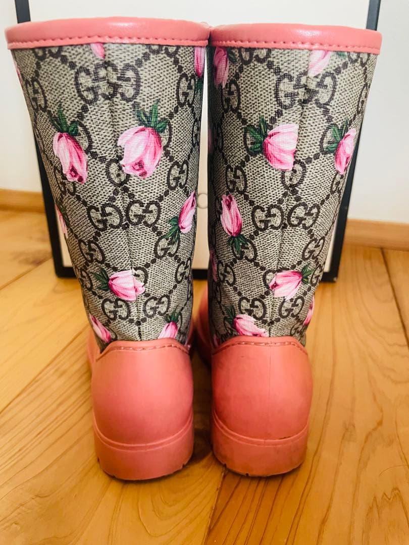 GUCCI グッチ　長靴　28(17cm)