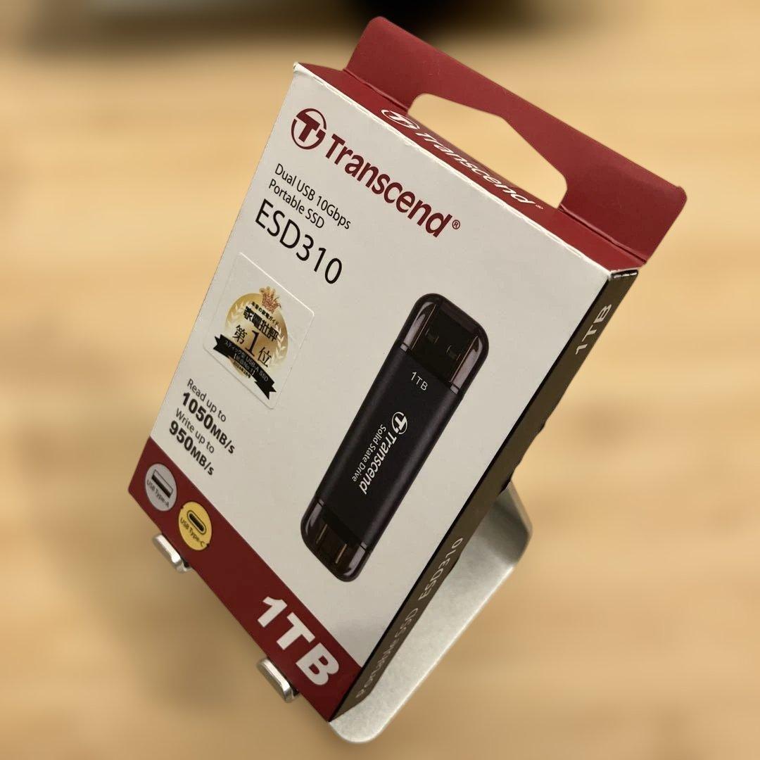 【新品未使用】Transcend ESD310 1TB ポータブルSSD