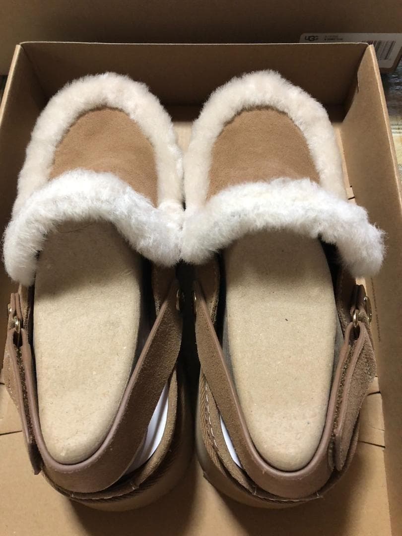 新品 UGG ESMEE CLOG/エスミ―クロッグ 26cm CHESTNUT