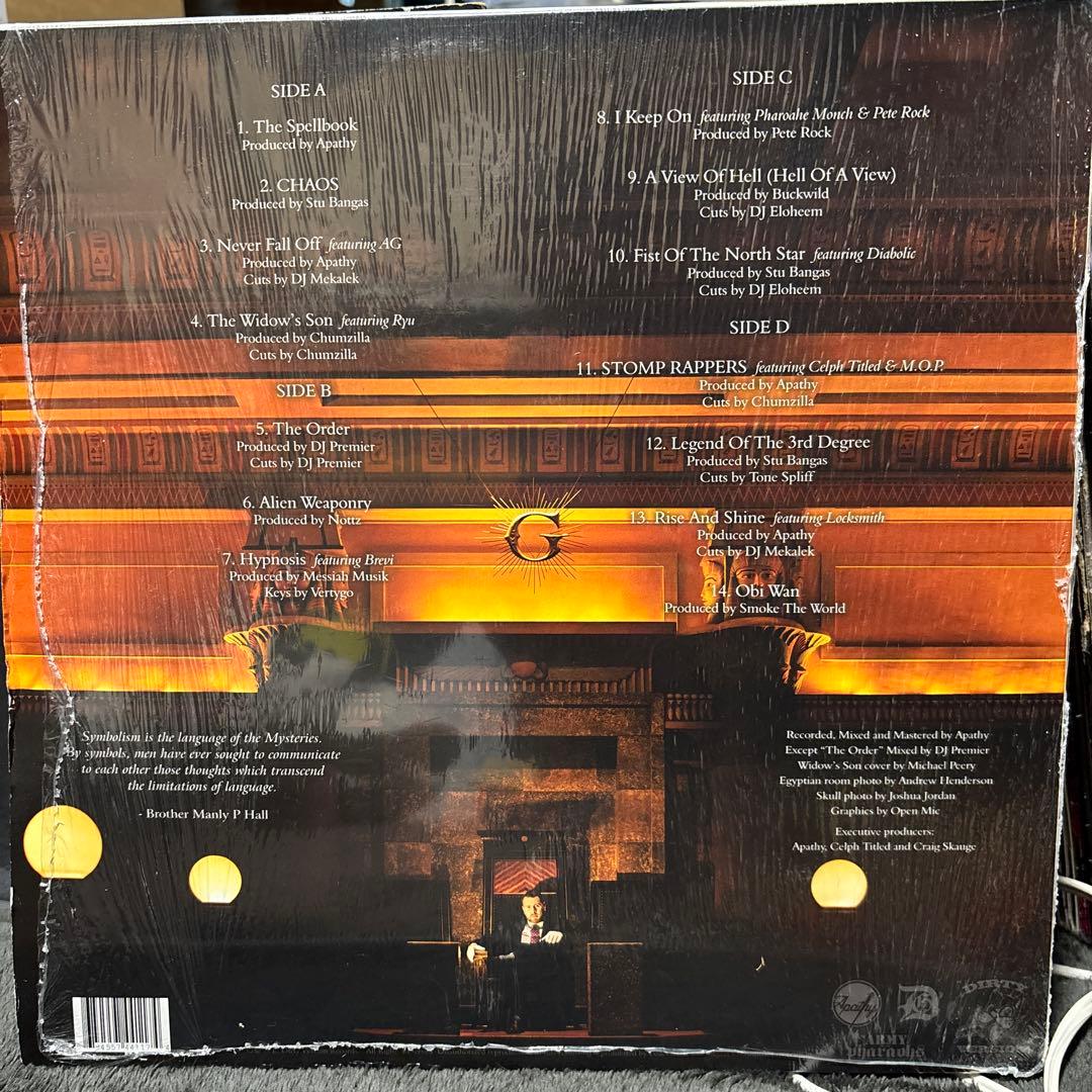 Apathy The Widow's Son 2018 レコード