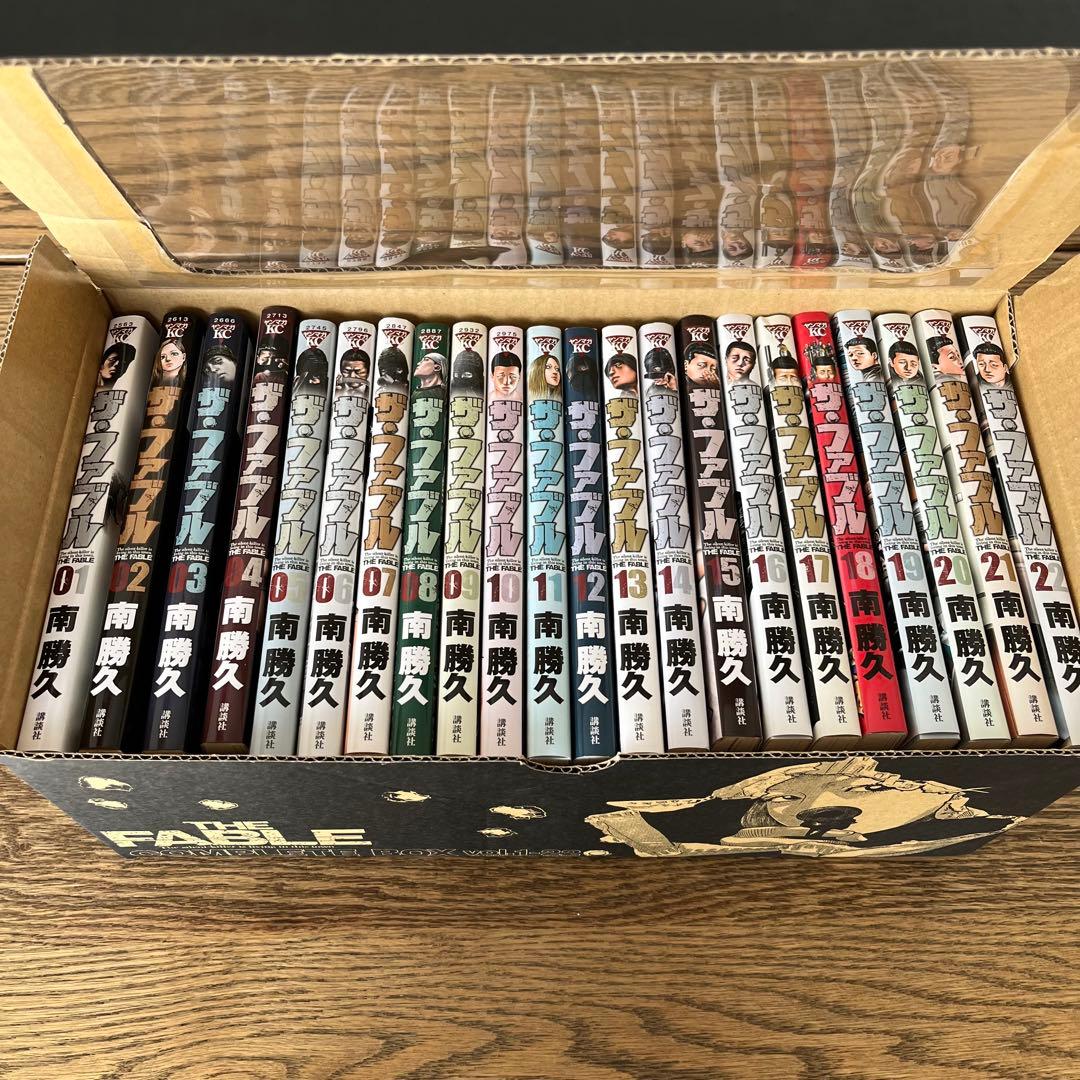 ザ・ファブル 全巻（1〜22巻）コンプリートBOX＋セカンドコンタクト全巻 美品