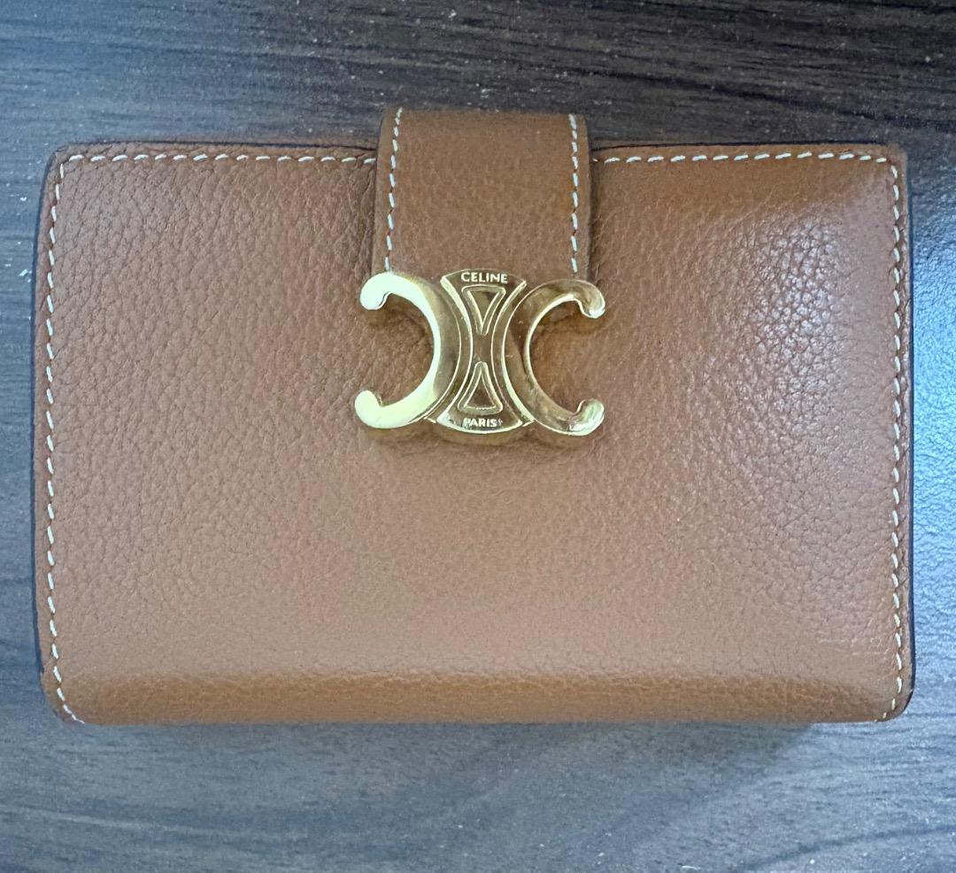 〖急！現在値段4/5迄〗CELINE ブラウン 三つ折り財布