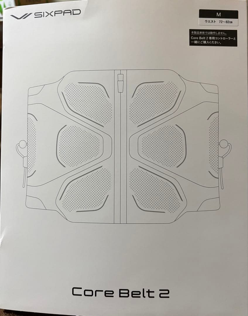 SIXPAD Core Belt 2 M ブラック シックスパッド　コアベルト2