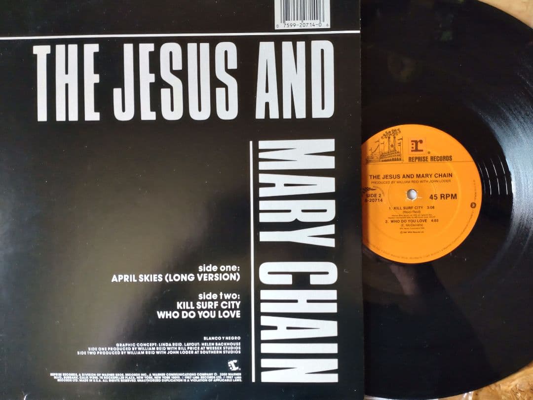 洋楽 JesusandMaryChain 2nd album single set
