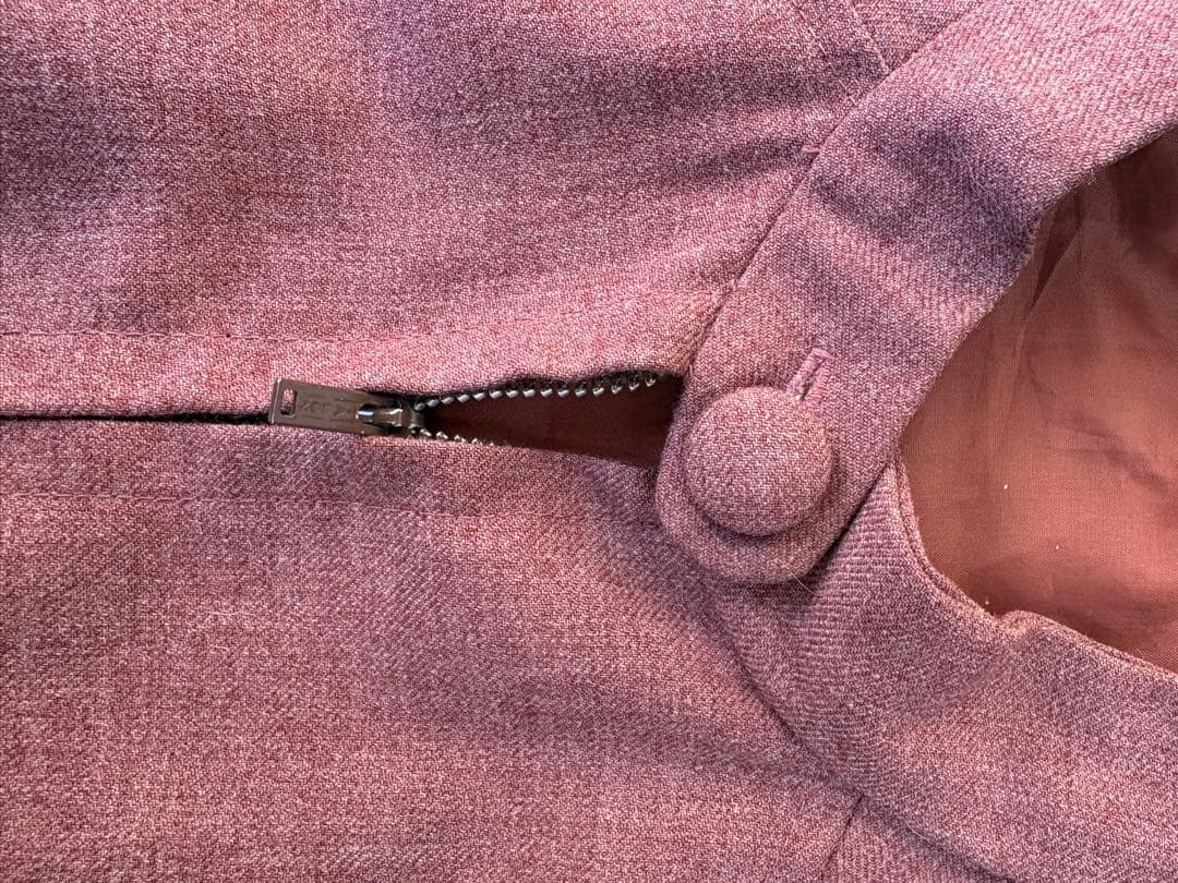 50-60s wool gabardine jacket チンスト付き