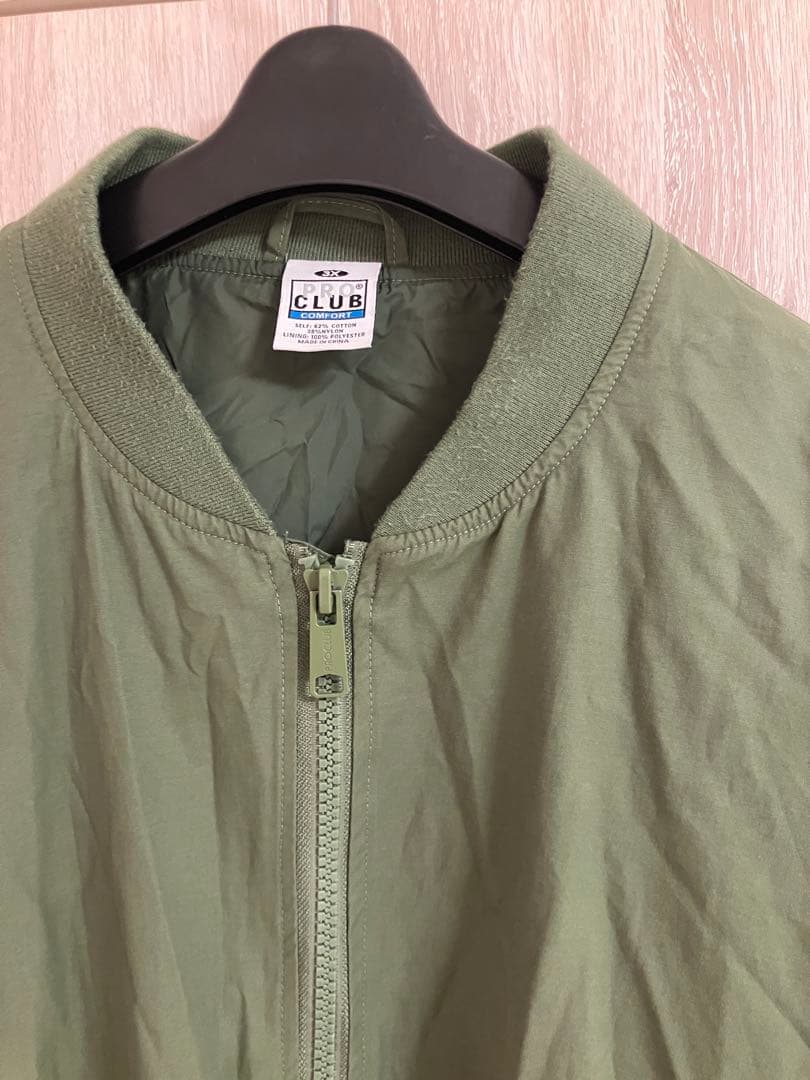 プロクラブ　MA-1ジャケット　オリーブ　3XL