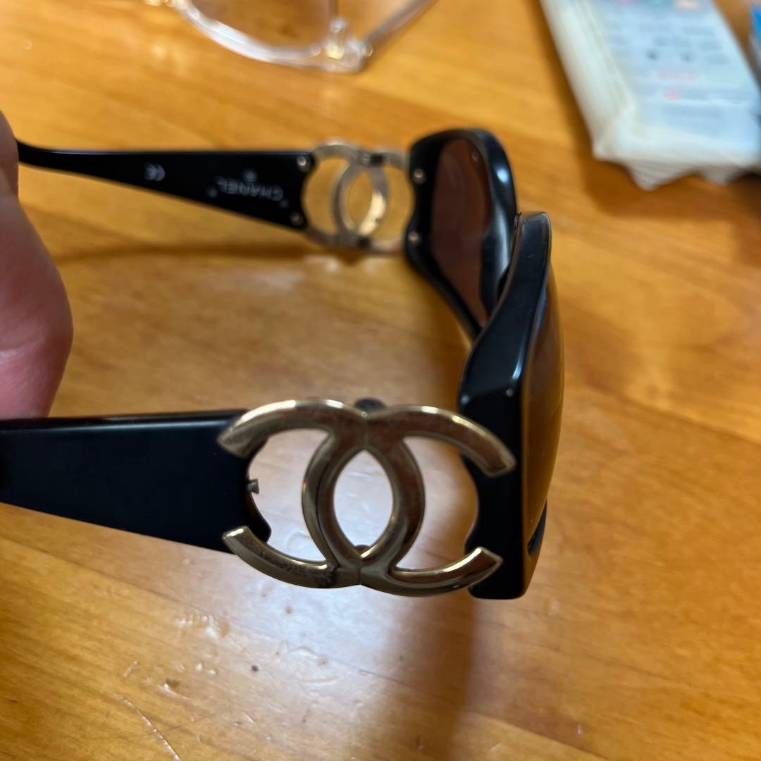 CHANEL ブラック サングラス シャネル