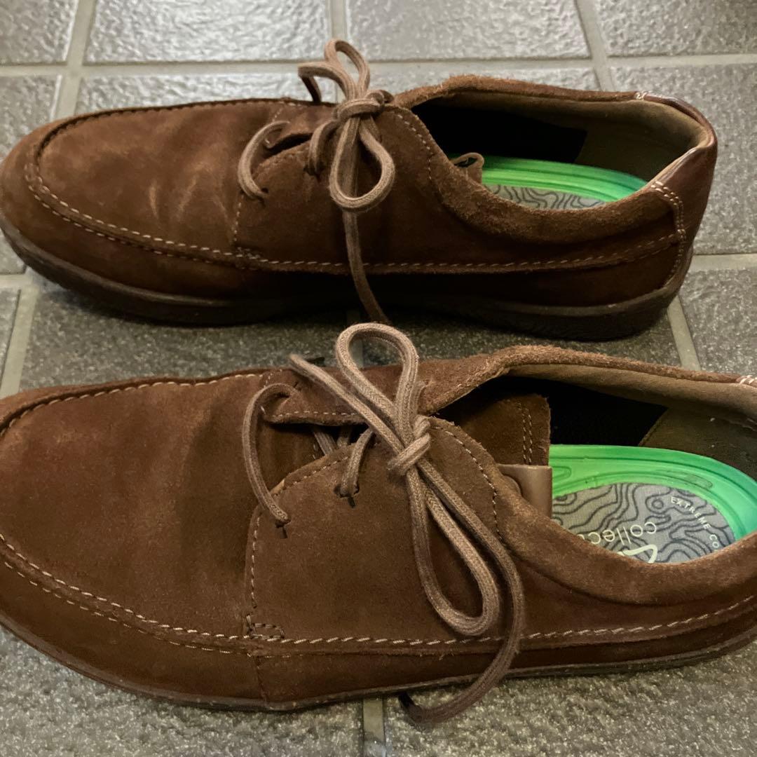 Clarks Hodson Moc ブラウン28cm 美品