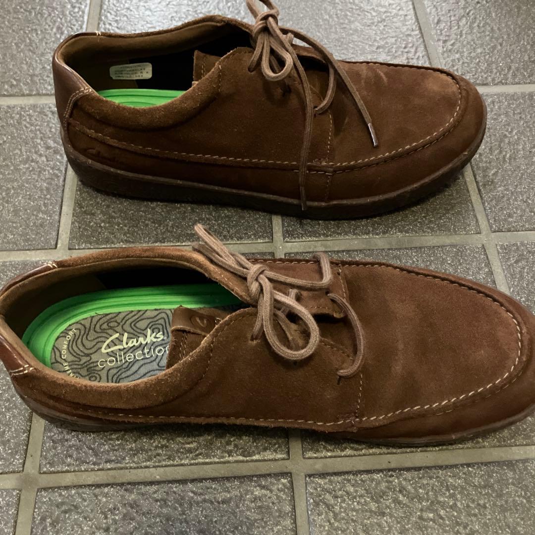 Clarks Hodson Moc ブラウン28cm 美品