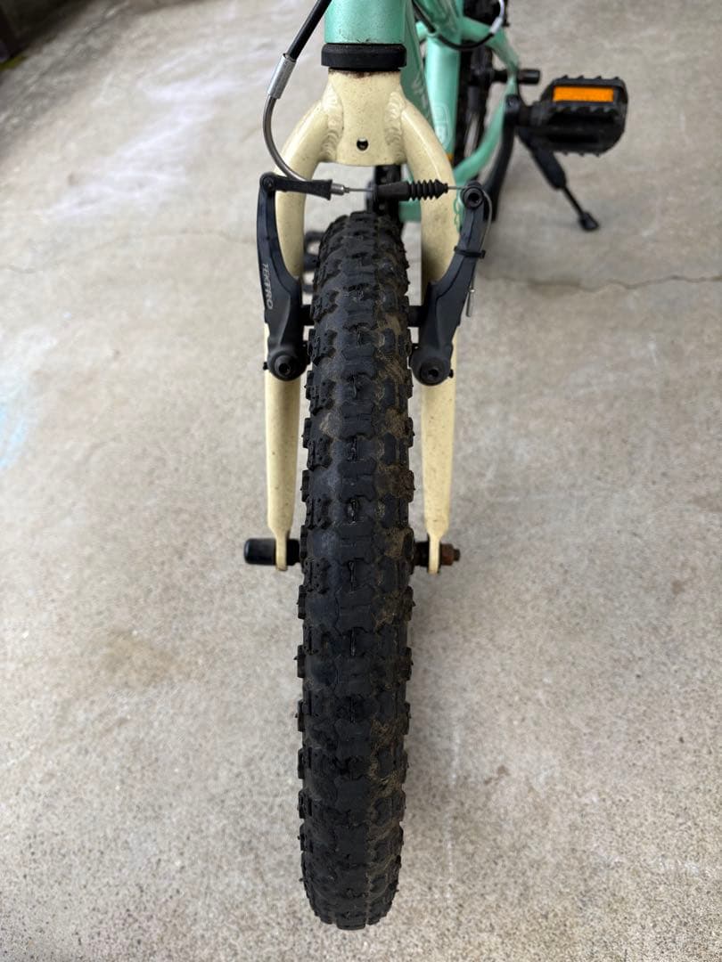 ⚫︎GO⚫︎　ヨツバサイクル　子供用自転車 16インチ ミントグリーン