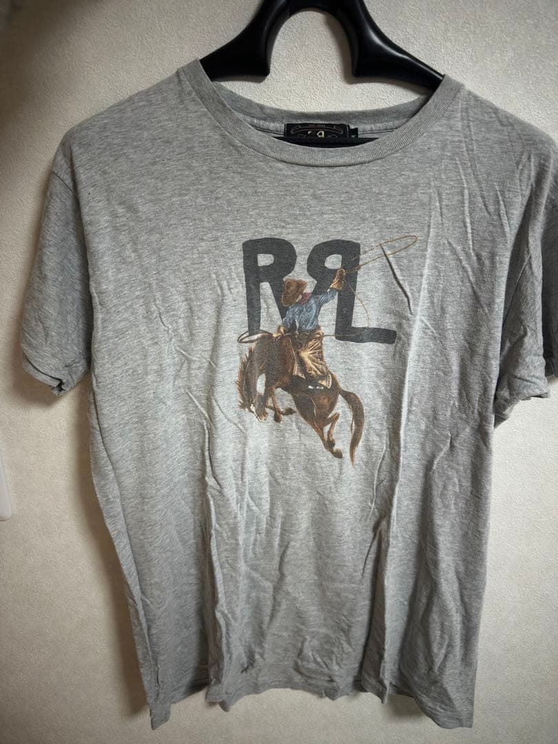RRL 三つ星タグ　USA製レアTシャツ M