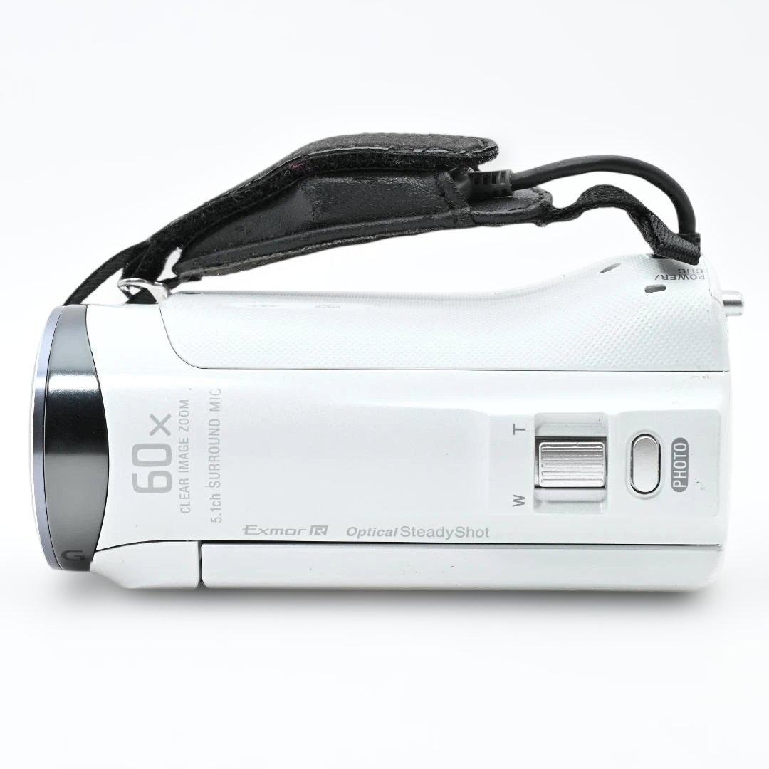 【良品】 SONY Handycam HDR-CX420/W ビデオカメラ