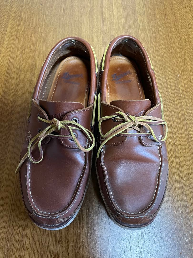 【美品】Danner ダナー モカシンシューズ 本革 27.5cm 希少