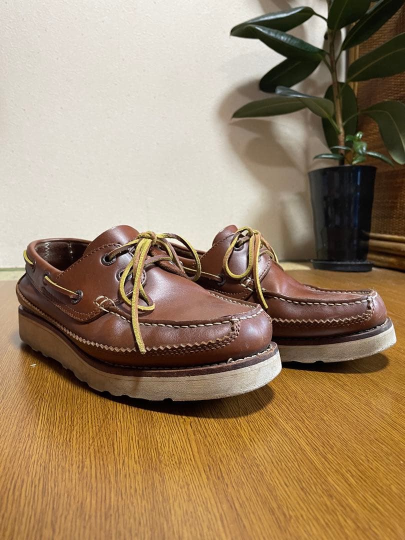 【美品】Danner ダナー モカシンシューズ 本革 27.5cm 希少