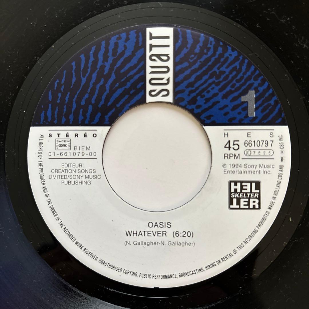洋楽 Oasis Whatever / It's Good To Be Free