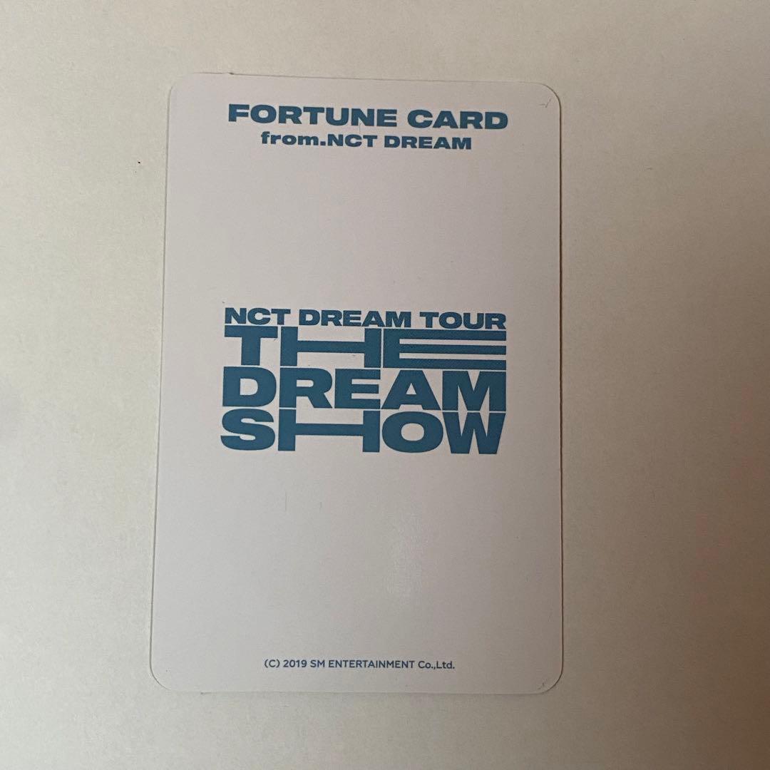NCTDREAM ドリショ 2019 ソウル ロンジュン フォーチュン トレカ