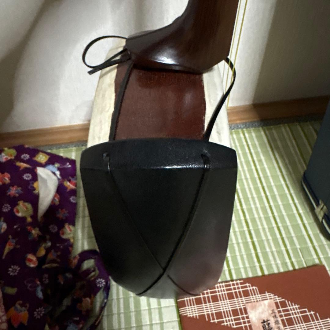 三味線　東さわり　和楽器　バチ　撥　ハードケース付き　ジャンク品