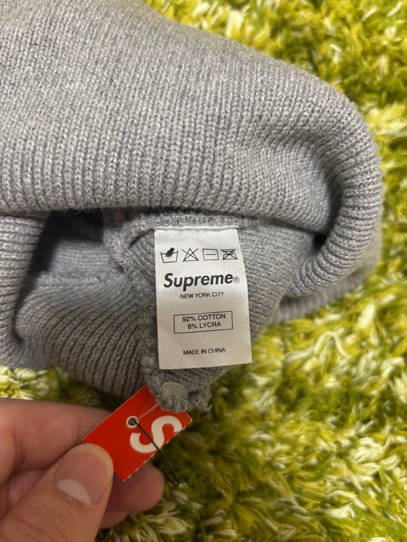 Supreme ニット帽 2色セット グレー ブラック