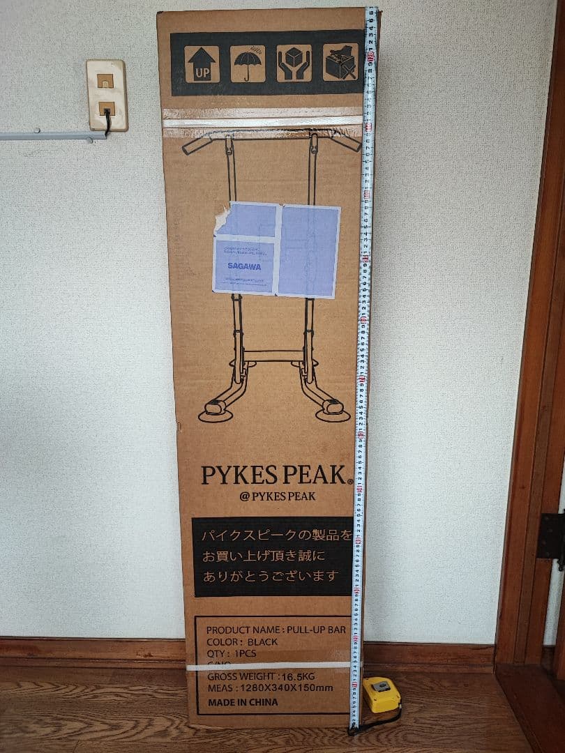 PYKES PEAK プルアップバー 黒
