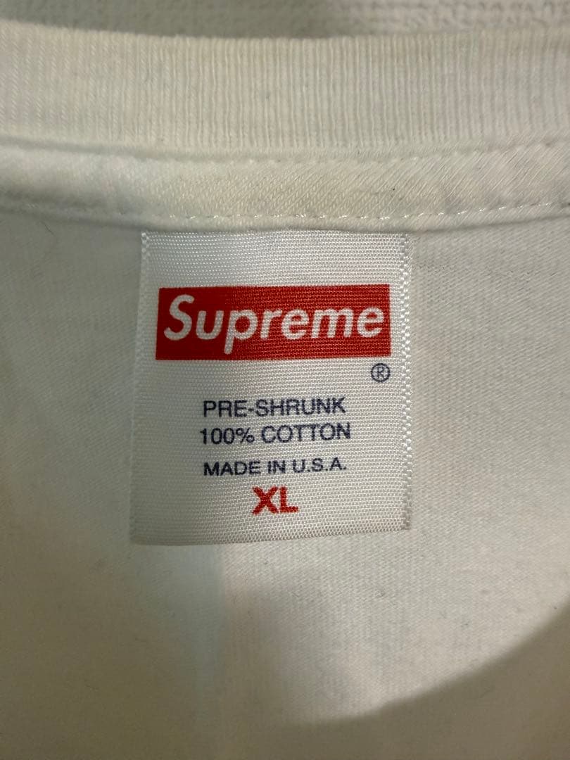 Supreme グラフィックTシャツ XL ホワイト
