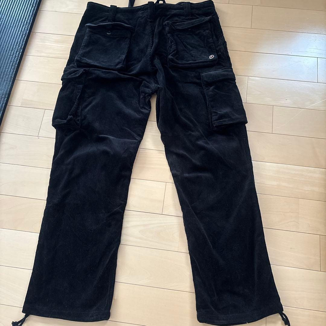 k*k様 A BATHING APE ブラックパンツ Lサイズ