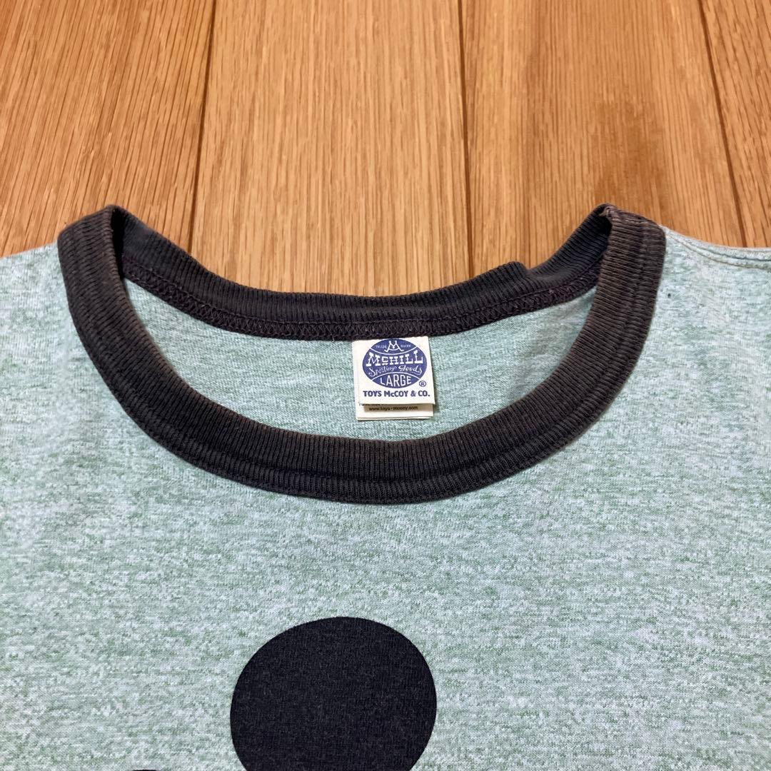 トップス TOYS McCOY RINGER TEE \"MICKEY MOUSE\"