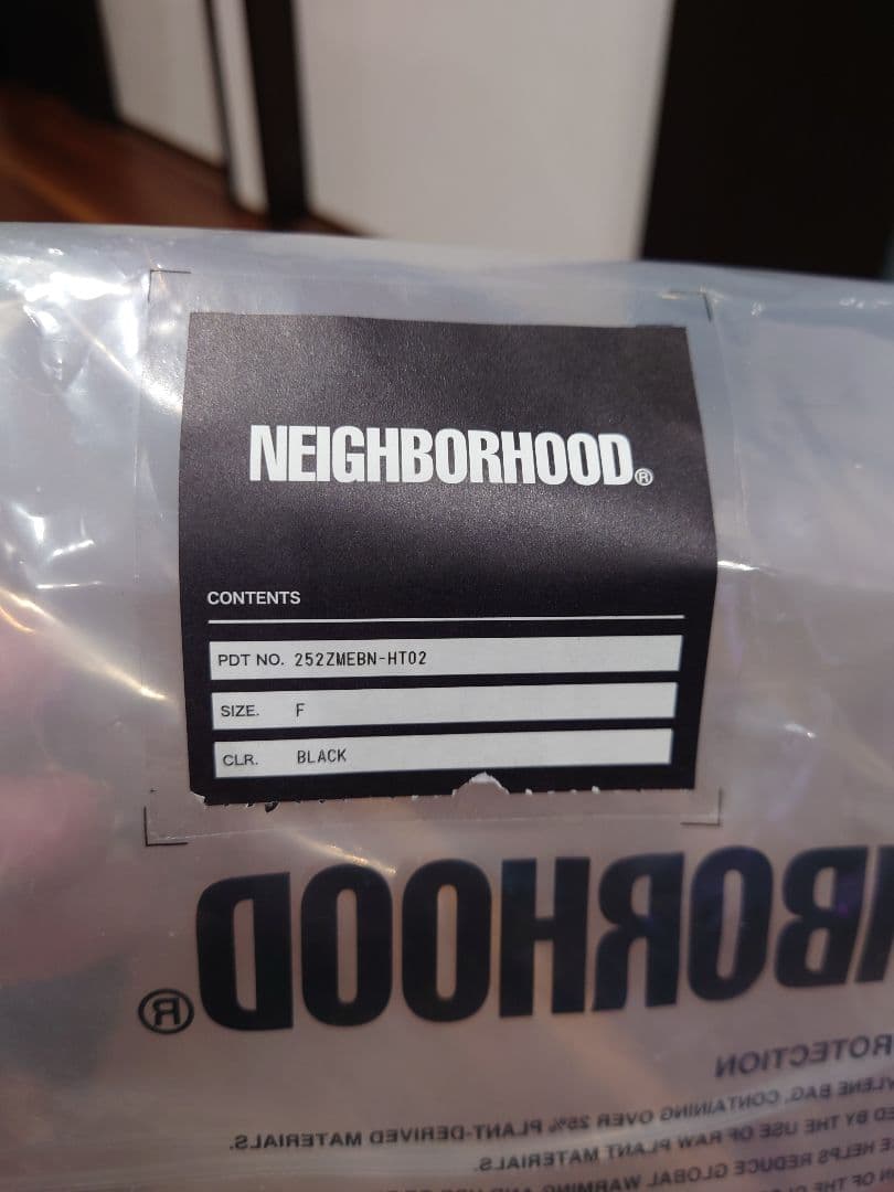 NEIGHBORHOOD ニット帽 F ブラック