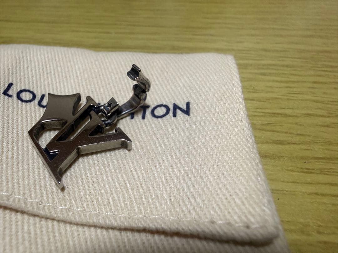 LOUIS VUITTON LV フラワーネックレストップシルバー M03091