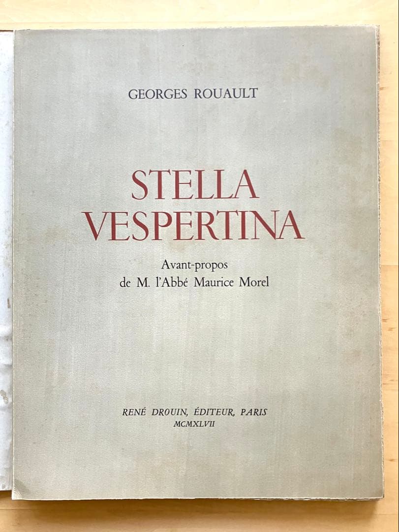 アート・デザイン・音楽 STELLA VESPERTINA es Rouault 1947